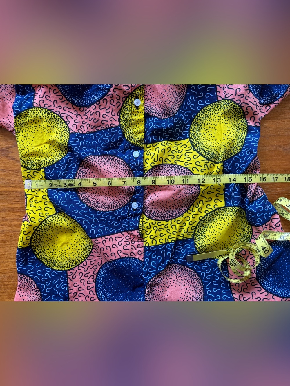 Yevu short sleeve jumpsuit in Celestial print - Picture 7 of 8